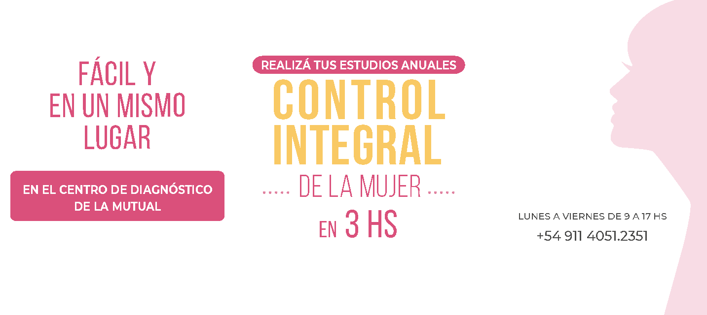 Control Integral de la Mujer en 3 Hs